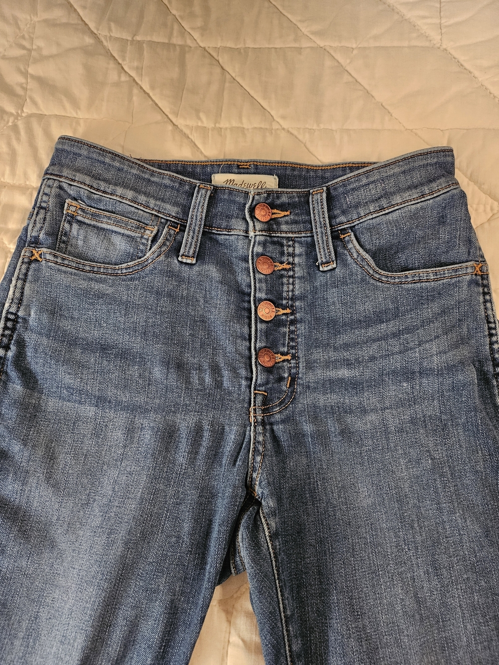 Madewell -4 Button-Curvy Road Tripper- Size 27P